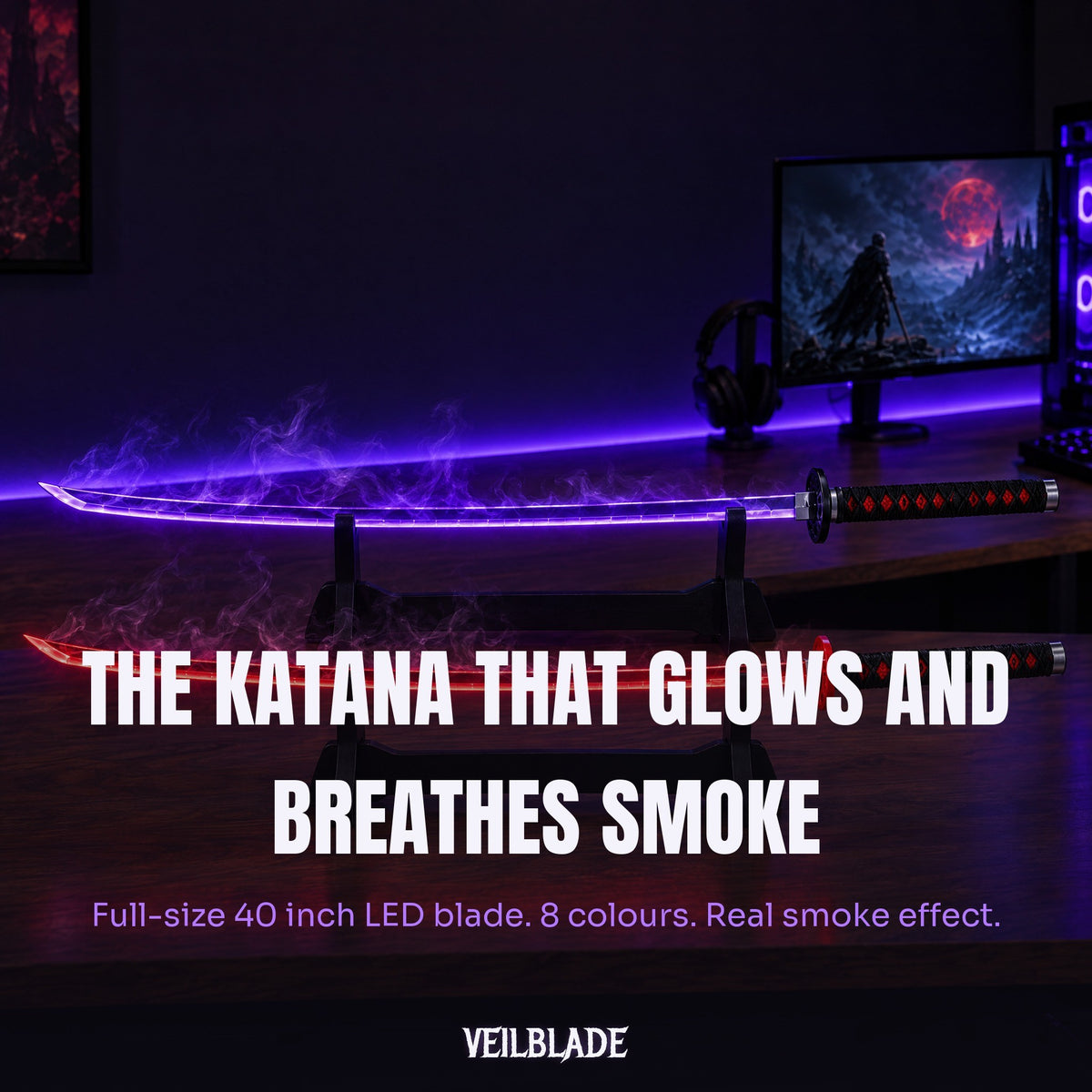 Veilblade LED Smoke Katana