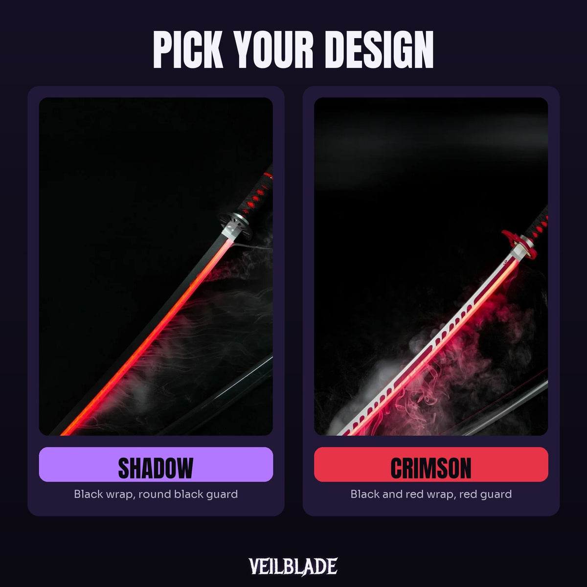Veilblade LED Smoke Katana