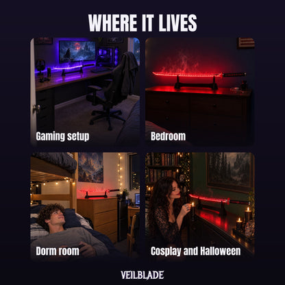 Veilblade LED Smoke Katana